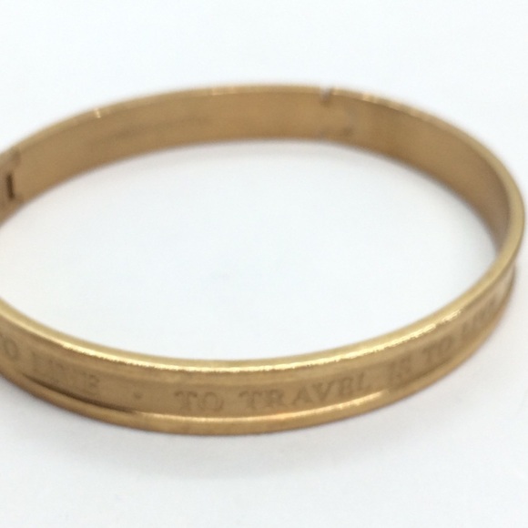 DYRNBERG/KERN BANGLE BRACELET TO TRAVEL IS TO LIVE - Picture 9 of 12